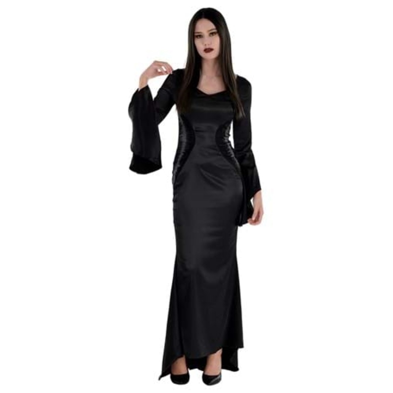 Women's Wednesday Morticia Costume Small
