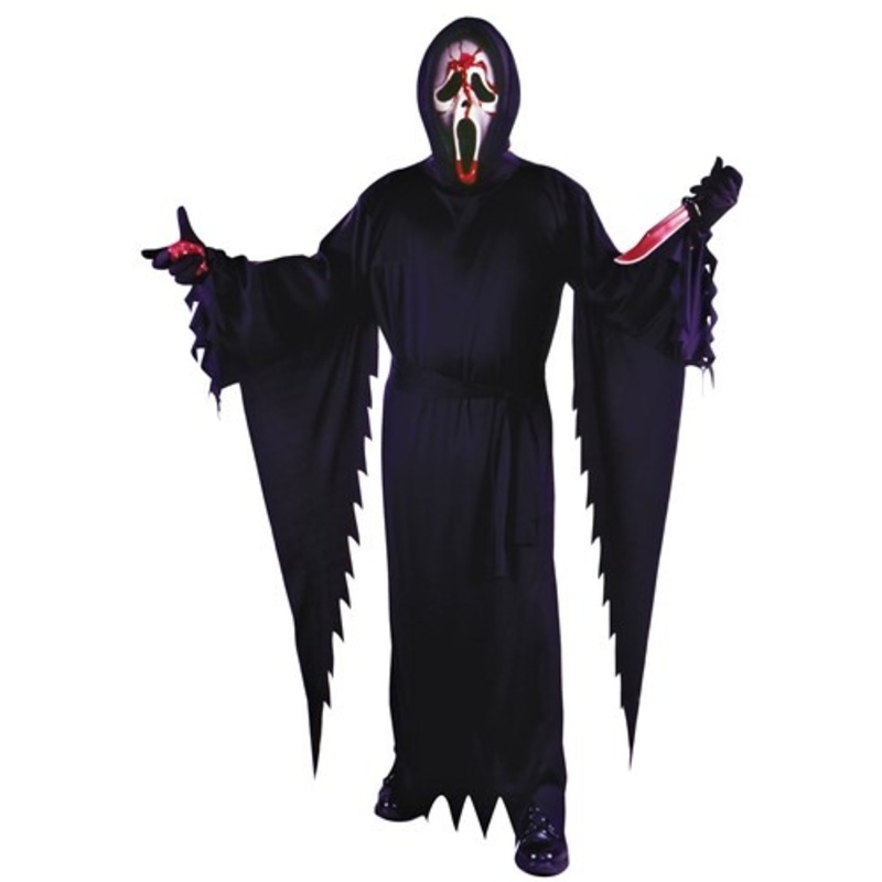 Bleeding Adult Ghost Face Costume Medium