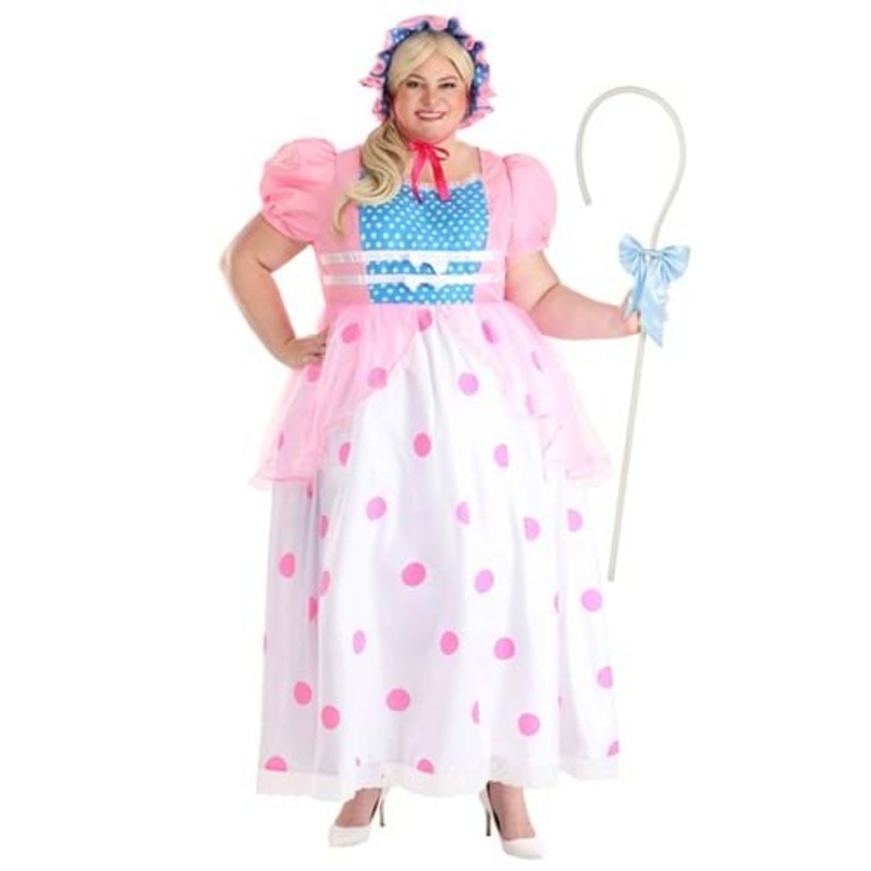 Bo Peep Plus Size Women's Costume Dress 1X