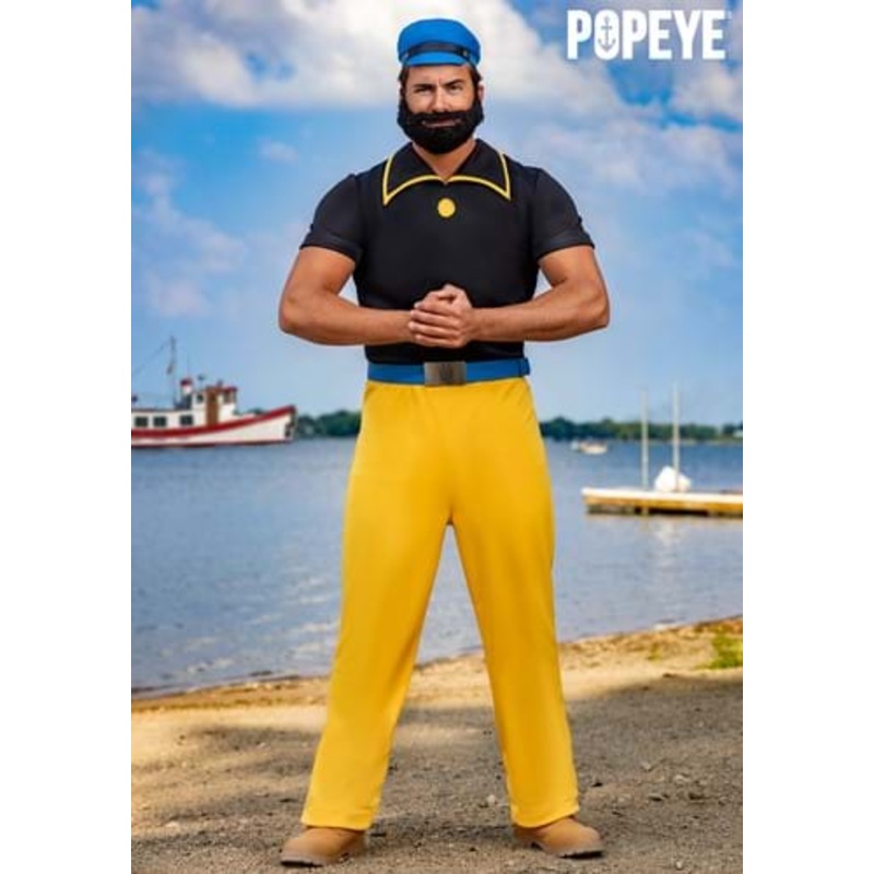 Brutus Popeye Costume for Men Small