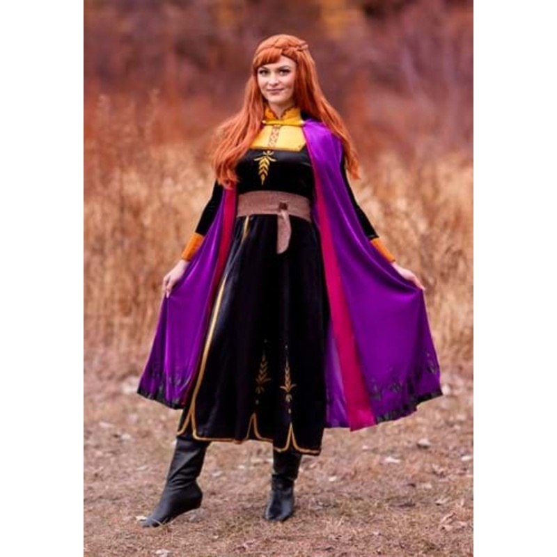 Deluxe Frozen 2 Anna Costume for Women Small