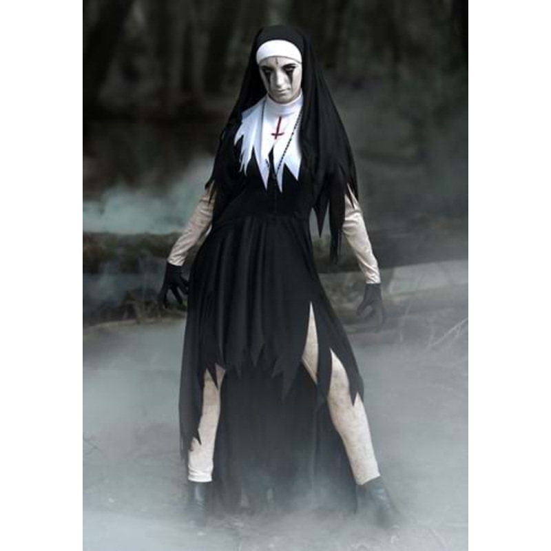 Dreadful Nun Costume for Women X-Small