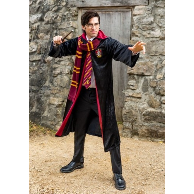 Harry Potter Adult Deluxe Gryffindor Robe Costume X-Small