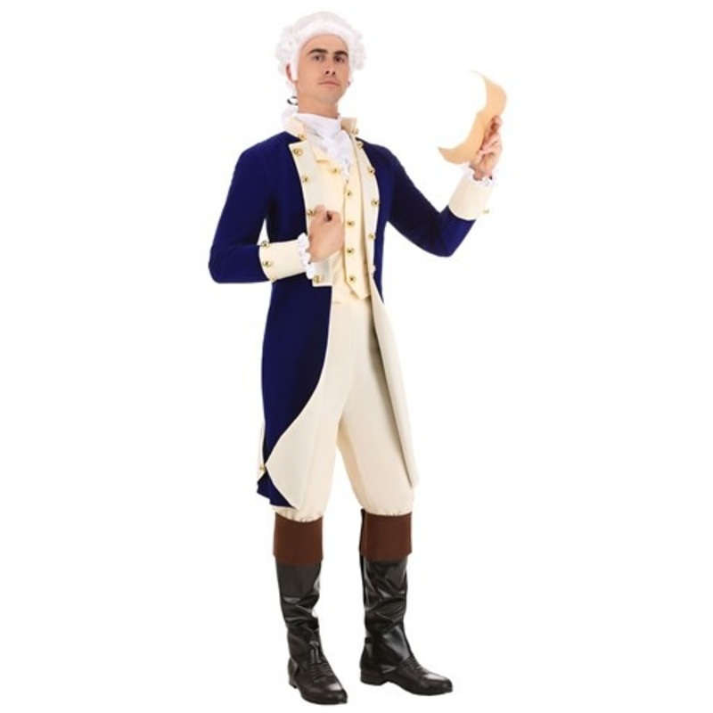 Men's Alexander Hamilton Costume  Small