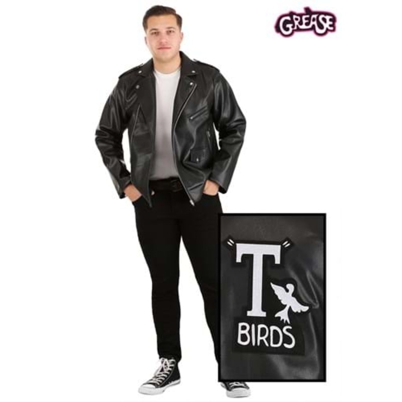 Men's Grease Authentic T-Birds Jacket Costume X-Small