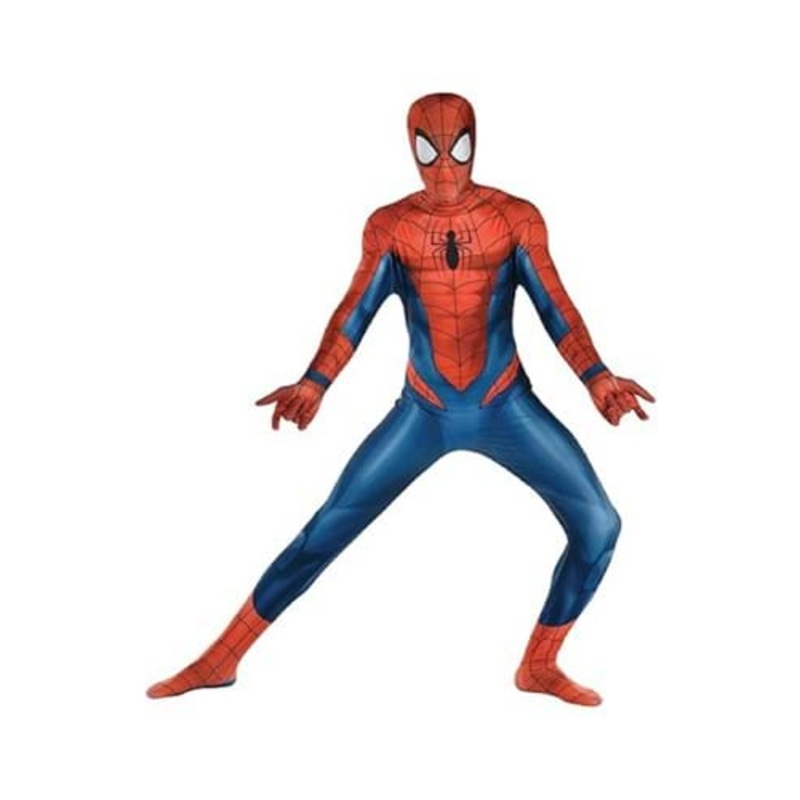 Men's Spider-Man Bodysuit Costume Large