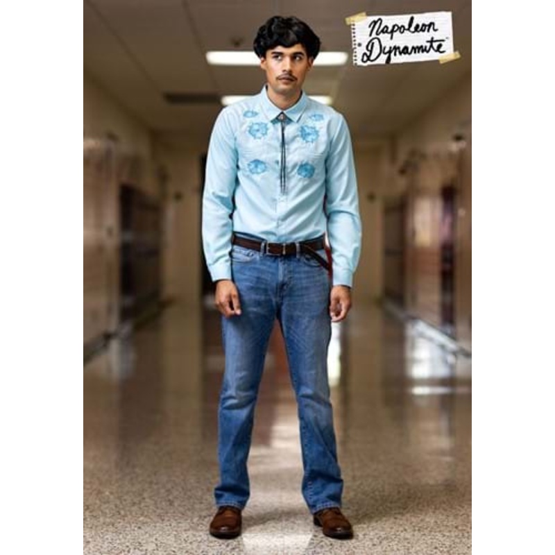 Napoleon Dynamite Pedro Costume for Adults X-Small