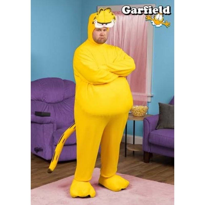 Plus Size Garfield Costume for Adults 2X