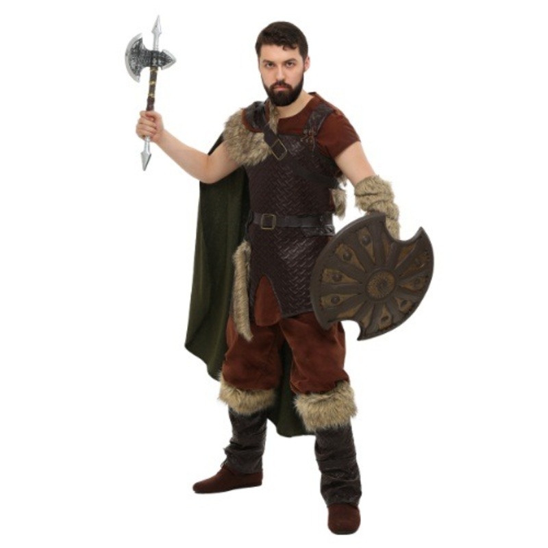 Plus Size Men's Nordic Viking Costume 2X