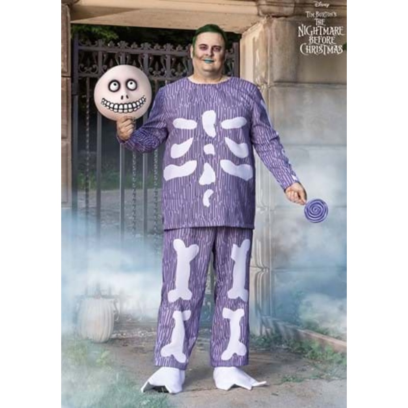 Plus Size Nightmare Before Christmas Barrel Costume 4X
