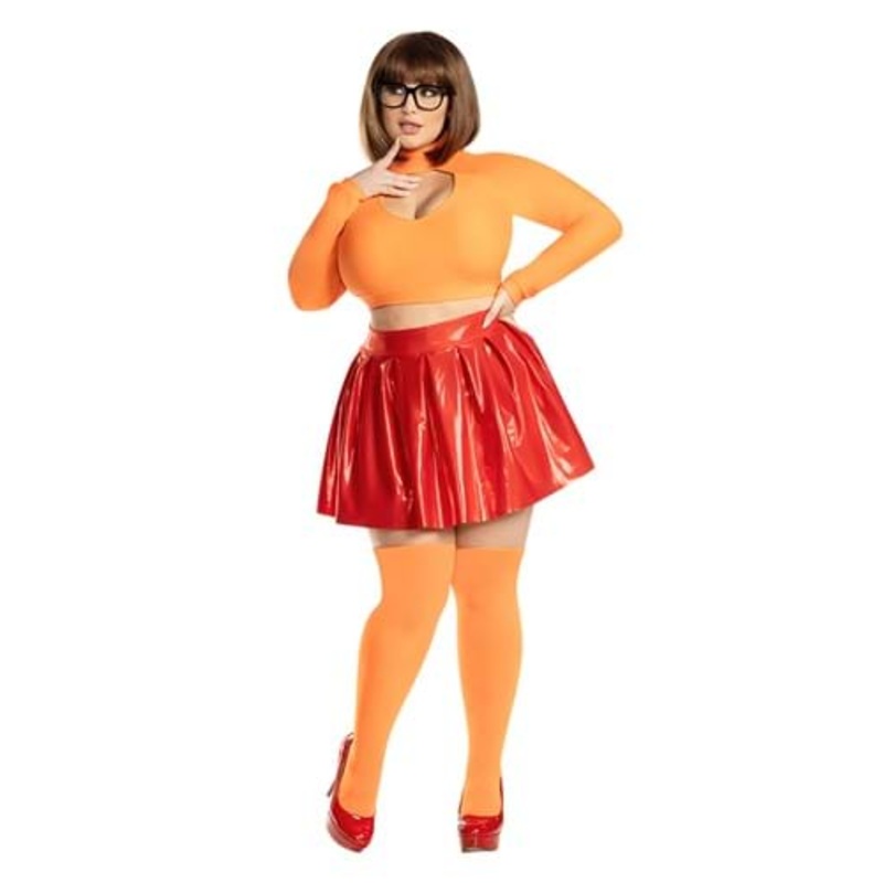 Plus Size Sexy Brainy Babe Costume for Women 1X