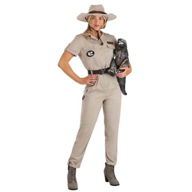 Poised Paleontologist Costume for Women Small