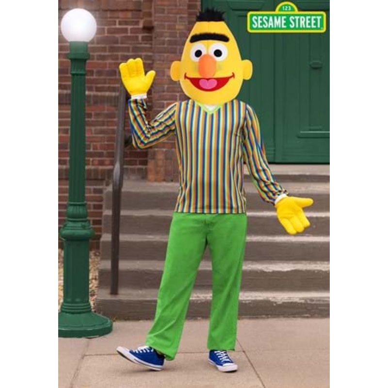 Sesame Street Bert Costume for Adults Small