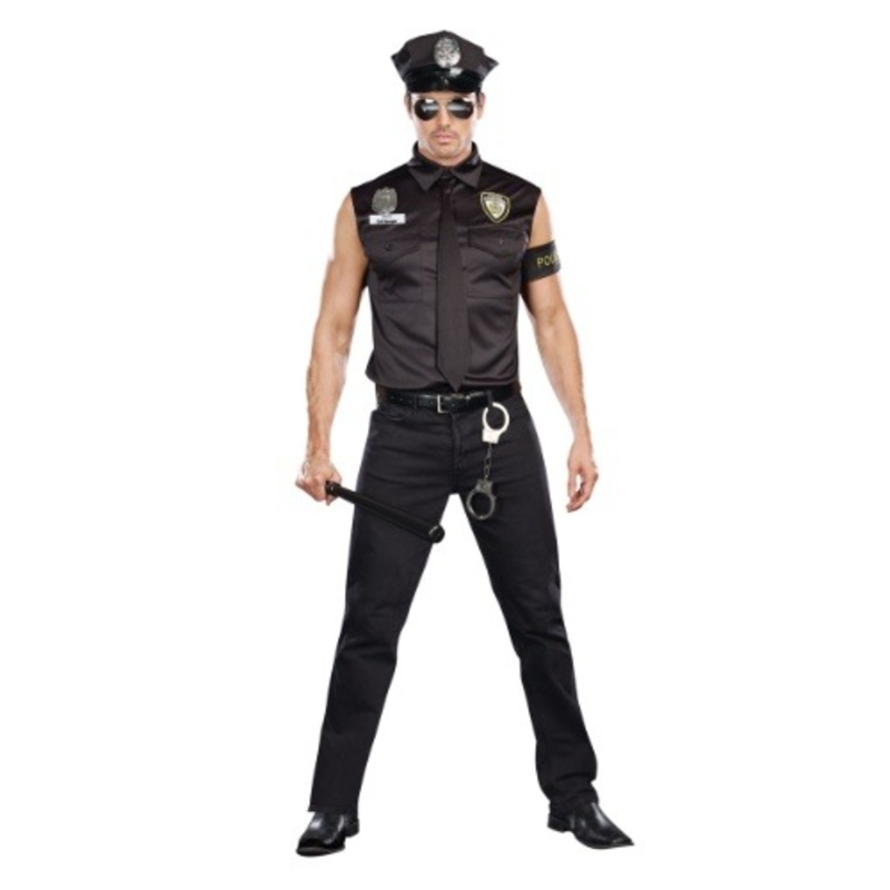Sexy Cop Costume for Men Small