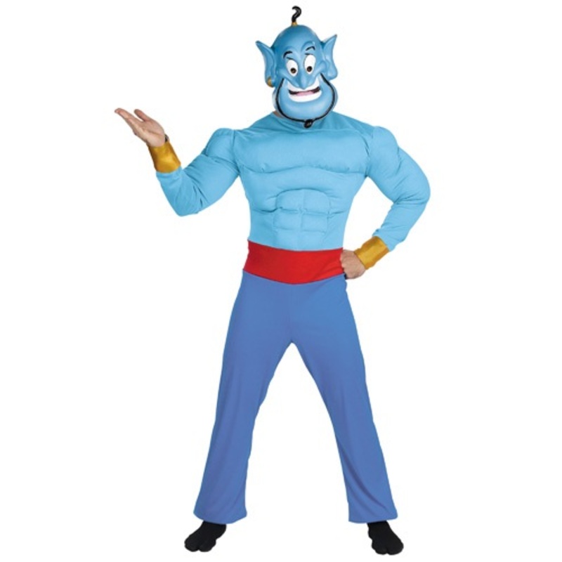 Aladdin Genie Costume for Men Medium