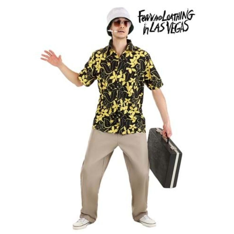Fear and Loathing in Las Vegas Raoul Duke Costume for Men X-Small
