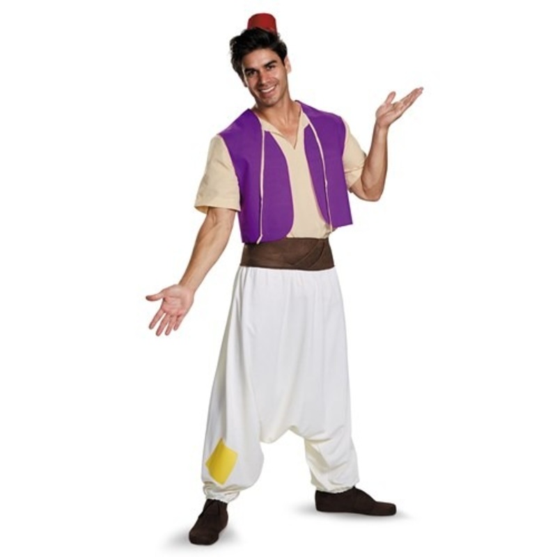 Men's Aladdin Street Rat Costume Small
