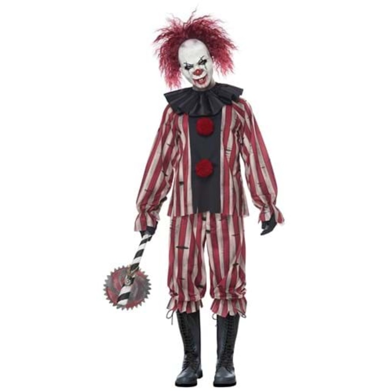 Men's Nightmare Clown Costume Medium