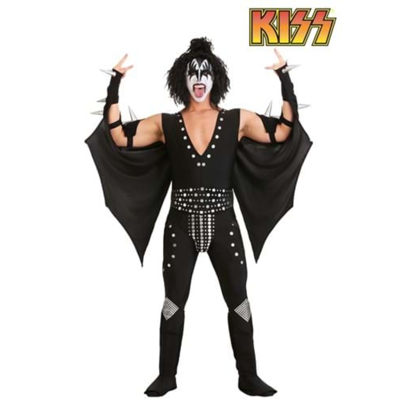 Men's Plus Size KISS Demon Costume 2X