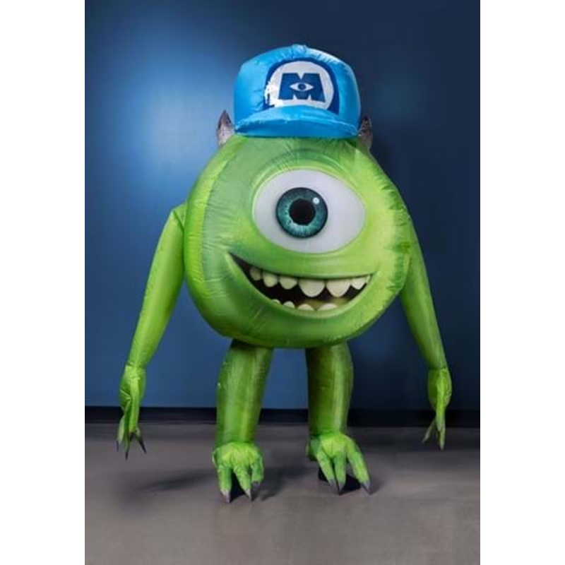 Monsters Inc Mike Wazowski Inflatable Costume for Adults Standard