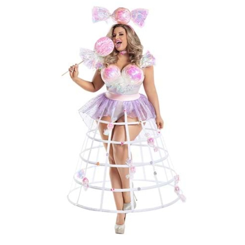 Plus Size Bon-Bon Queen Women's Costume  1X