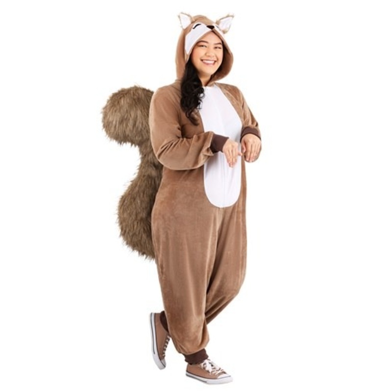 Plus Size Scampering Squirrel Women's Costume 1X