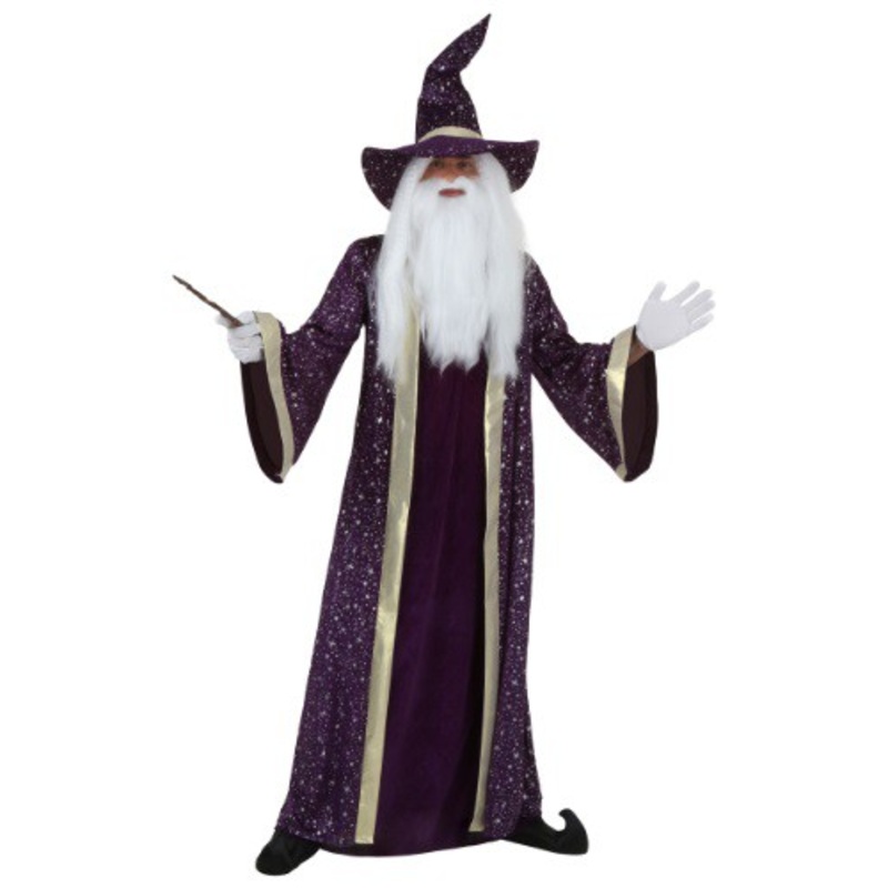 Plus Size Wizard Costume for Adults 2X