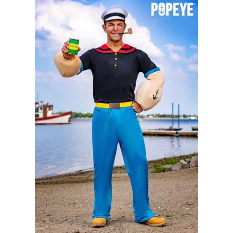 Popeye Costume for Men X-Small