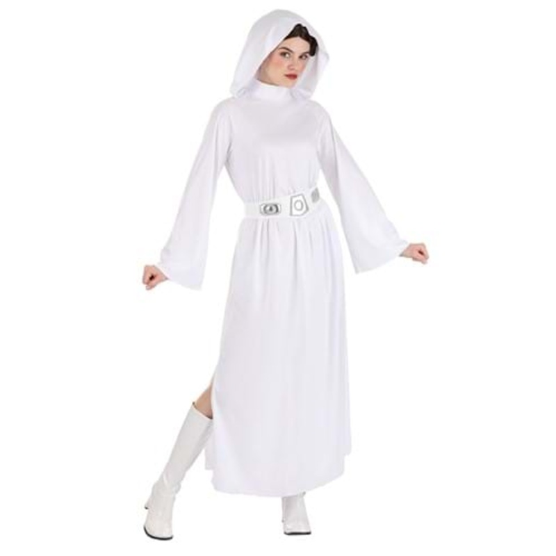Princess Leia Hooded Costume for Adults X-Small