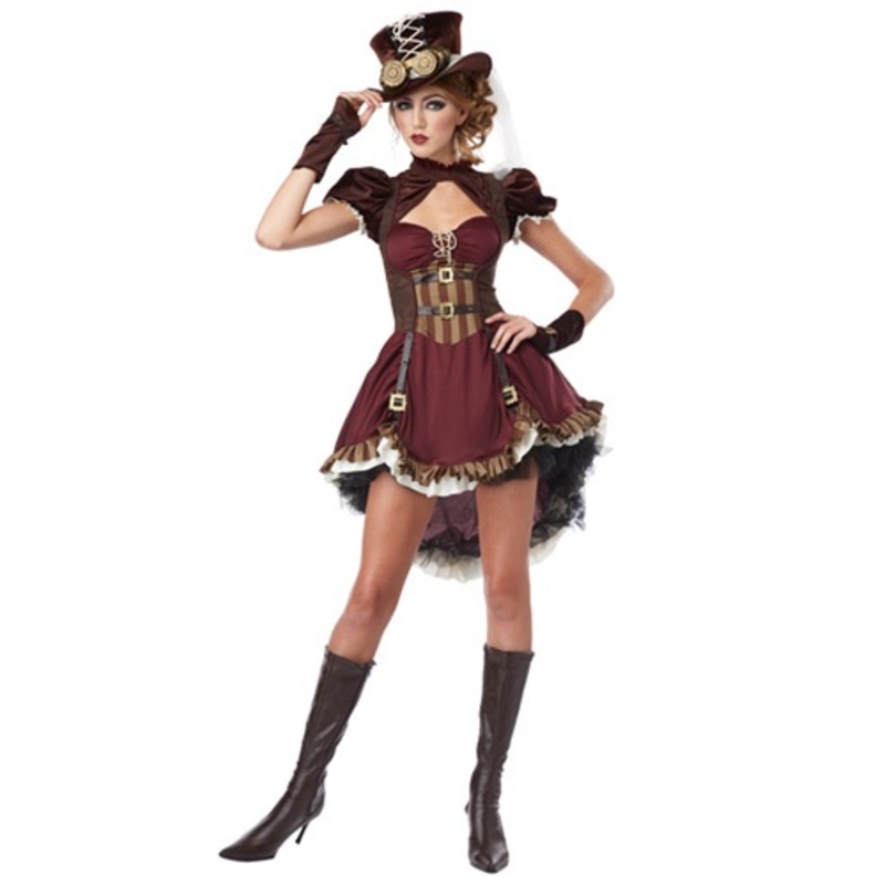Steampunk Lady Costume for Women X-Small