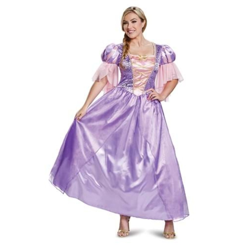 Tangled Adult Deluxe Rapunzel Costume Small