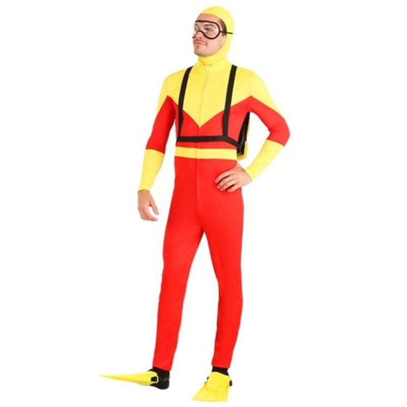 Adult Sunny Scuba Diver Costume Small