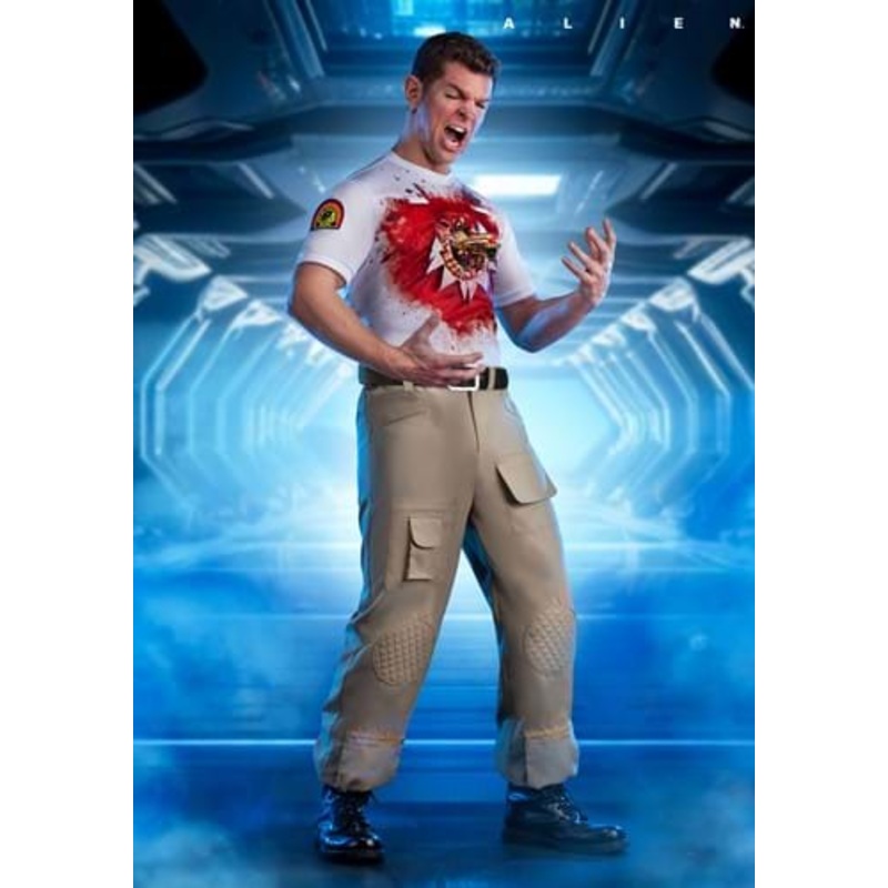 Alien Chestburster Costume for Adults Small