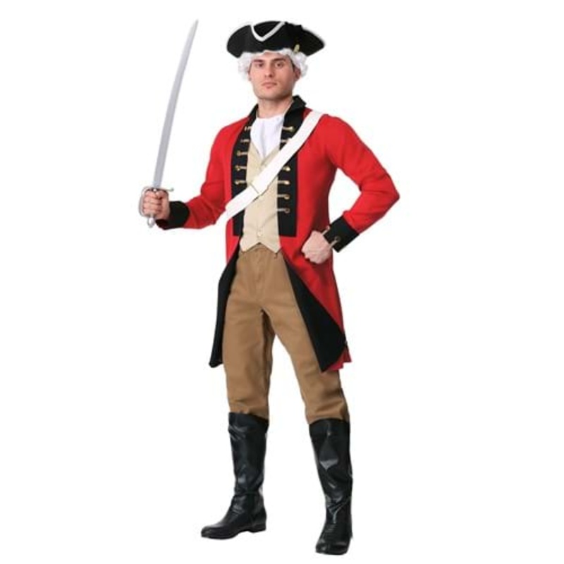British Redcoat Men's Costume X-Small