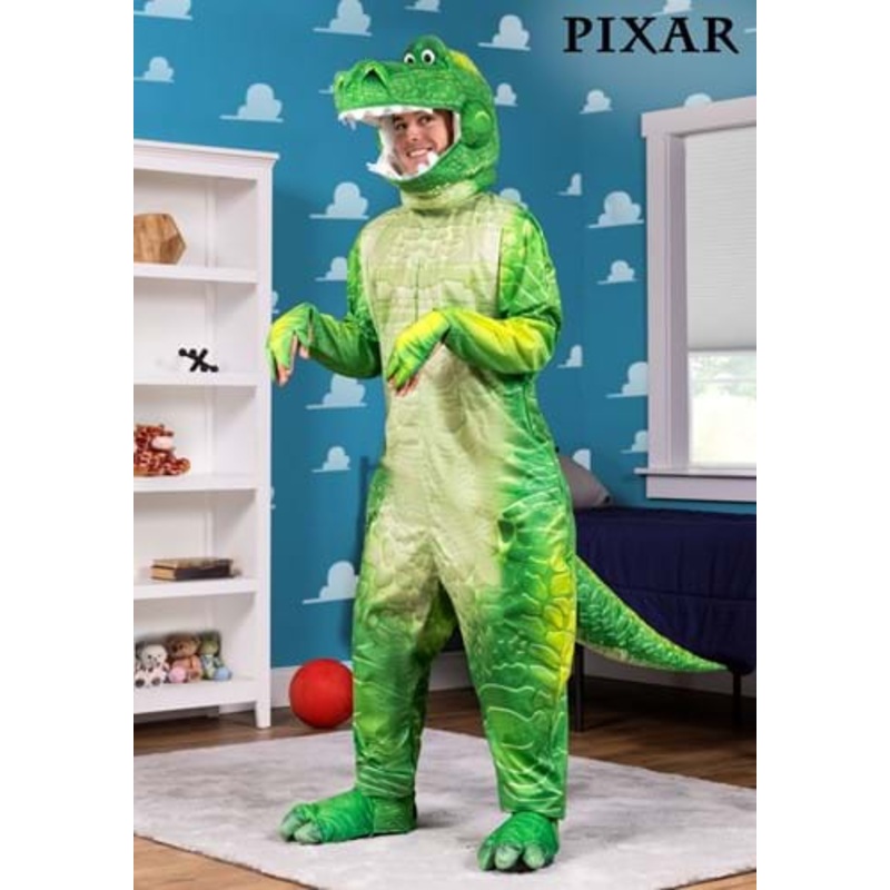 Deluxe Toy Story Rex Costume for Adults X-Small