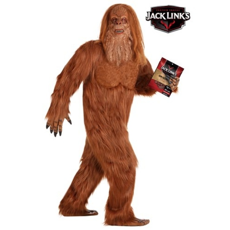 Jack Links Plus Size Adult Sasquatch Costume 2X