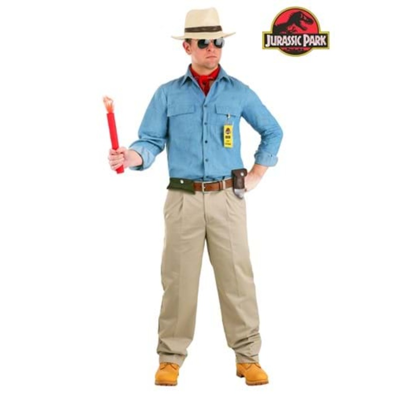 Jurassic Park Men's Dr. Grant Costume X-Small