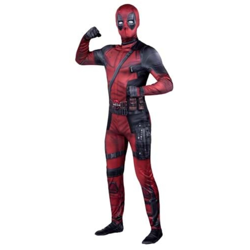 Marvel Deadpool Zentai Suit Costume for Men X-Small