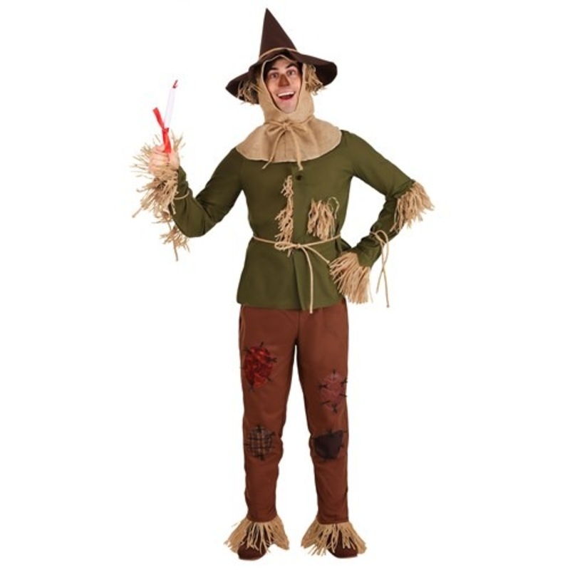 Men's Plus Size Wizard of Oz Scarecrow Costume 2X