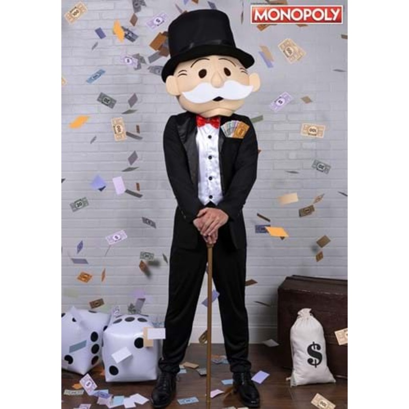 Mr. Monopoly Men's Costume Small