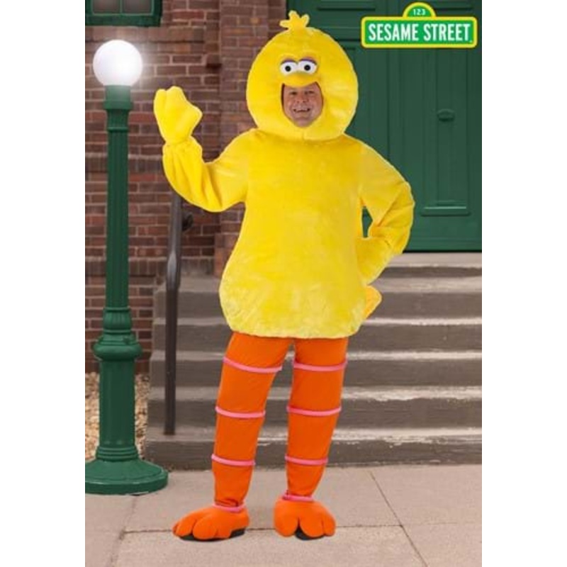 Plus Size Sesame Street Big Bird Adult Costume 2X