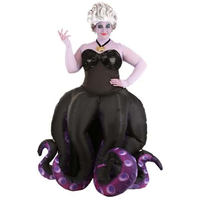 Plus Size Women's Little Mermaid Prestige Ursula Costume 2X