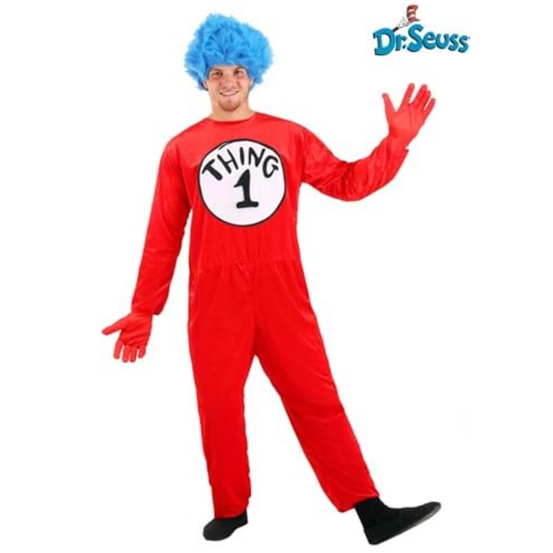 Thing 1 & Thing 2 Adult Costume X-Small