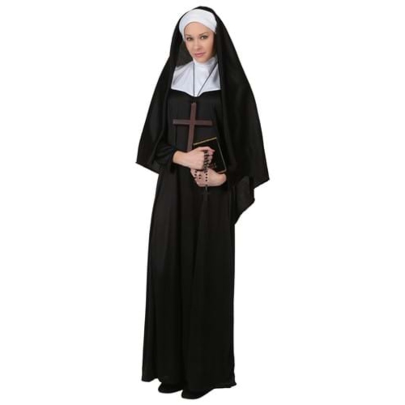 Traditional Nun Costume for Women X-Small