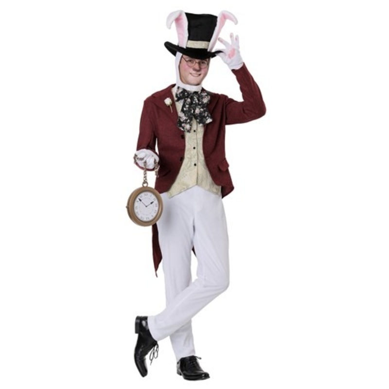 White Rabbit Costume for Men X-Small
