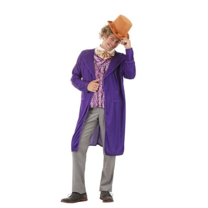 Willy Wonka Costume for Men Small