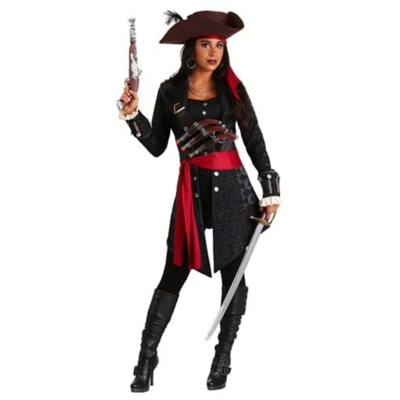 Women's Fearless Pirate Costume X-Small