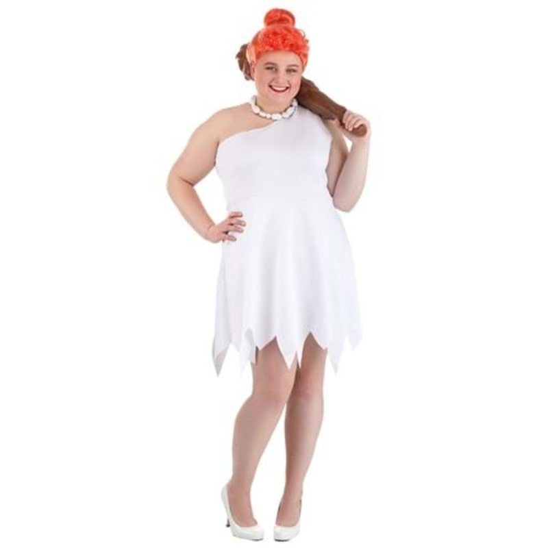 Women's Plus Size Classic Flintstones Wilma Costume 1X