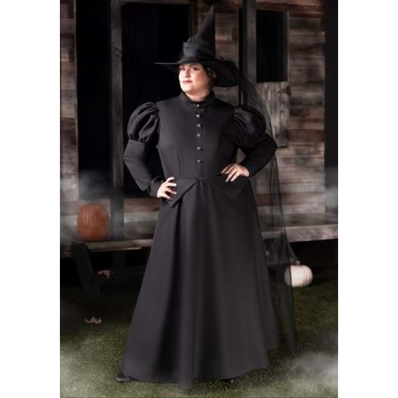Women's Plus Size Witch Costume 1X