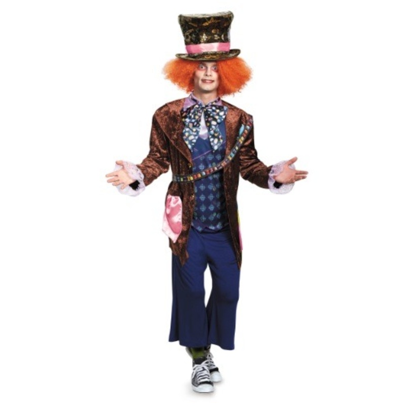 Deluxe Mad Hatter Adult Costume Small